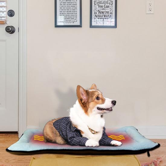 Graphene heating pet pad