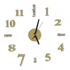 wood wall clock